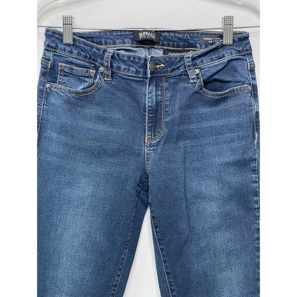 Buffalo David Bitton Pursuit Skinny Mid Rise Super Soft Stretch Size 6 28 Casual - Picture 3 of 11